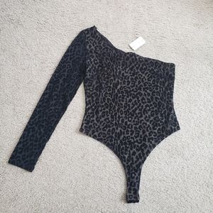 Windsor One Sleeve Leopard Bodysuit